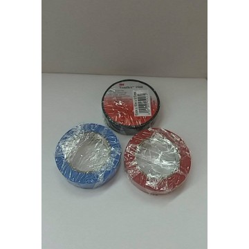 Електроизолационна лента  Temflex1500  PVC, ЧЕРНА/ ЧЕРВЕНА/ СИНЯ/ БЯЛА