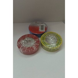 Електроизолационна лента  Temflex1500  PVC, ЧЕРНА/ ЖЪЛТО-ЗЕЛЕНА/ СИНЯ/ ЧЕРВЕНА