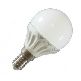 LED крушка Малък балон E14 4W